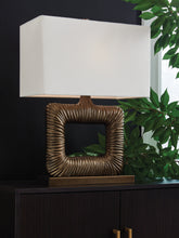 Best Deals Furniture - Ashley Furniture - Garronby Table Lamp - Metal Table Lamp (1/CN) - L207604